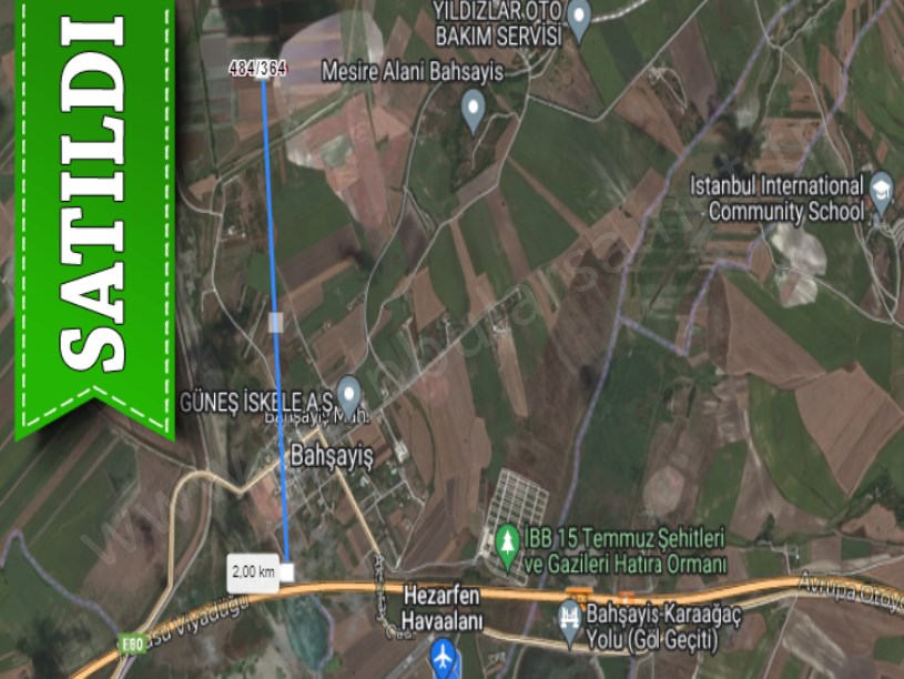 Çatalca Ferhatpaşada Satılık Arsa , 4,572 M2 Müstakil 