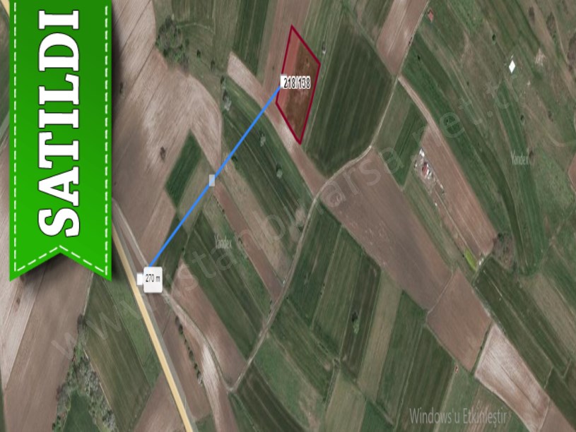 Tekirdağ Saray Küçükyoncalıda Satılık Arsa , 300 m2 Çaplı 