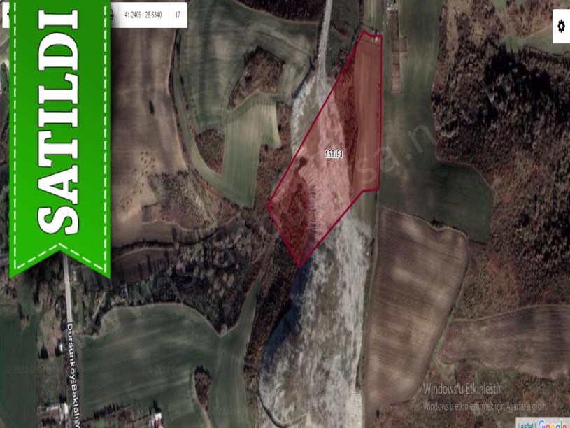Arnavutköy Boyalıkta Satılık Arsa , 488 m2 Hisseli