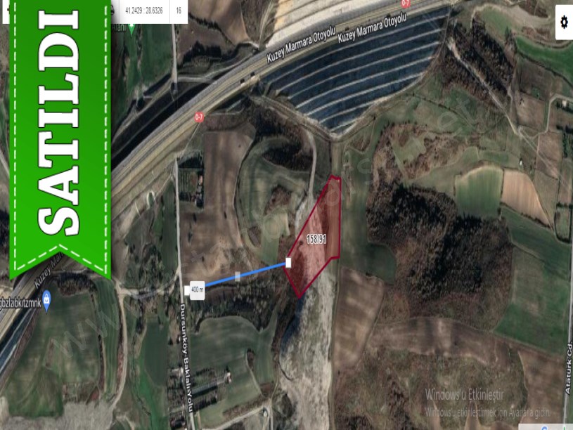 Arnavutköy Boyalıkta Satılık Arsa , 488 m2 Hisseli