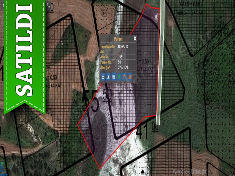 Arnavutköy Boyalıkta Satılık Arsa , 488 m2 Hisseli