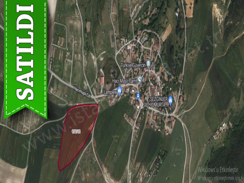 Arnavutköy Hacımaşlıda Satılık Arsa , 924 m2 Caddeye Yakın Merkezde 