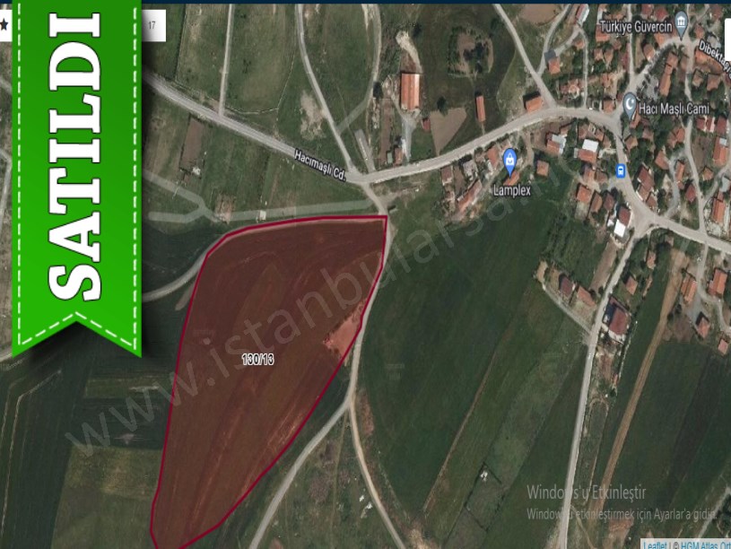 Arnavutköy Hacımaşlıda Satılık Arsa , 924 m2 Caddeye Yakın Merkezde 