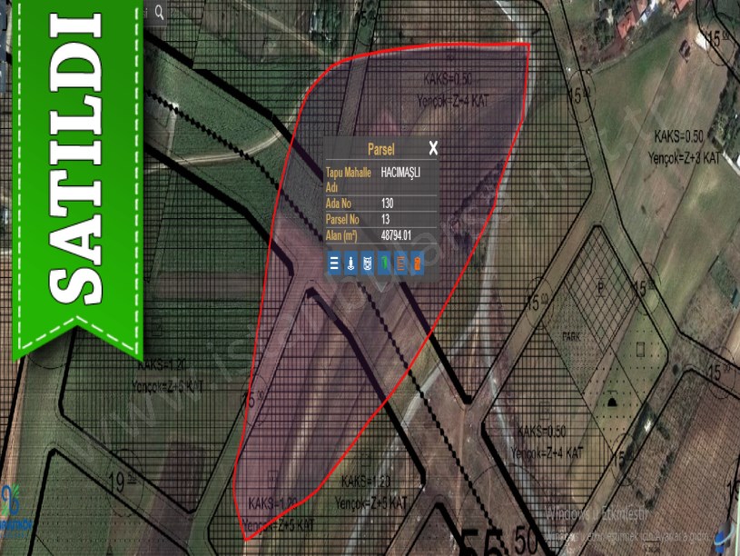 Arnavutköy Hacımaşlıda Satılık Arsa , 924 m2 Caddeye Yakın Merkezde 