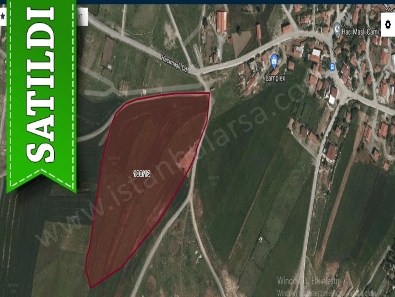 Arnavutköy Hacımaşlıda Satılık Arsa , 924 m2 Caddeye Yakın Merkezde 