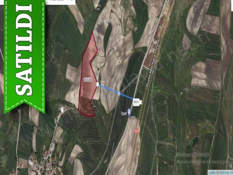Çatalca Nakkaşta Satılık  Arsa , 485 m2 Hisseli Köy Yakını 