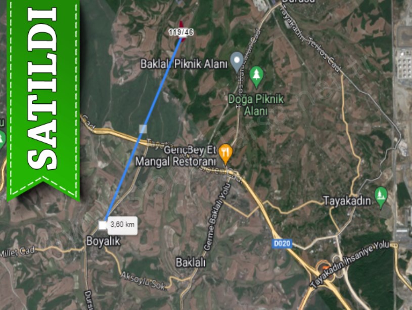 Arnavutköy Boyalıkta Satılık Tarla , 17,233 m2 Müstakil
