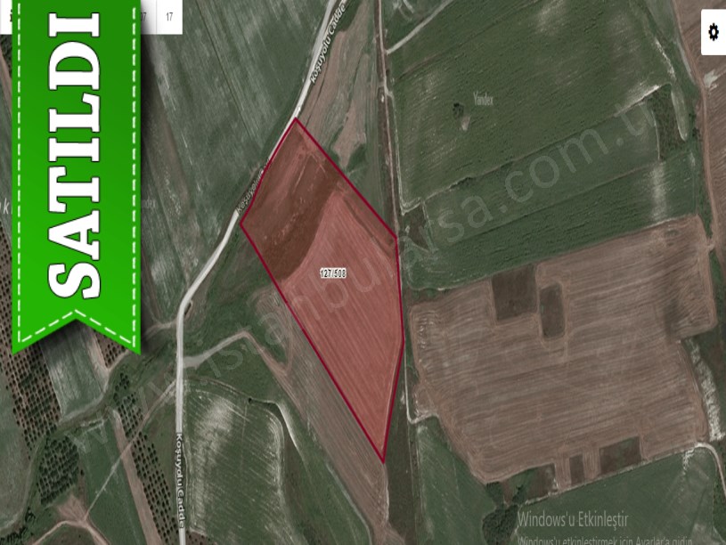 Çatalca Nakkaşta Satılık Arsa , 1 Dönüm Hisseli 