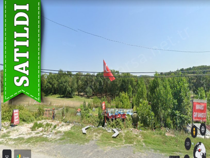 Arnavutköy Baklalı  Satılık Arsa , 500 m2 Cadde Cephe 