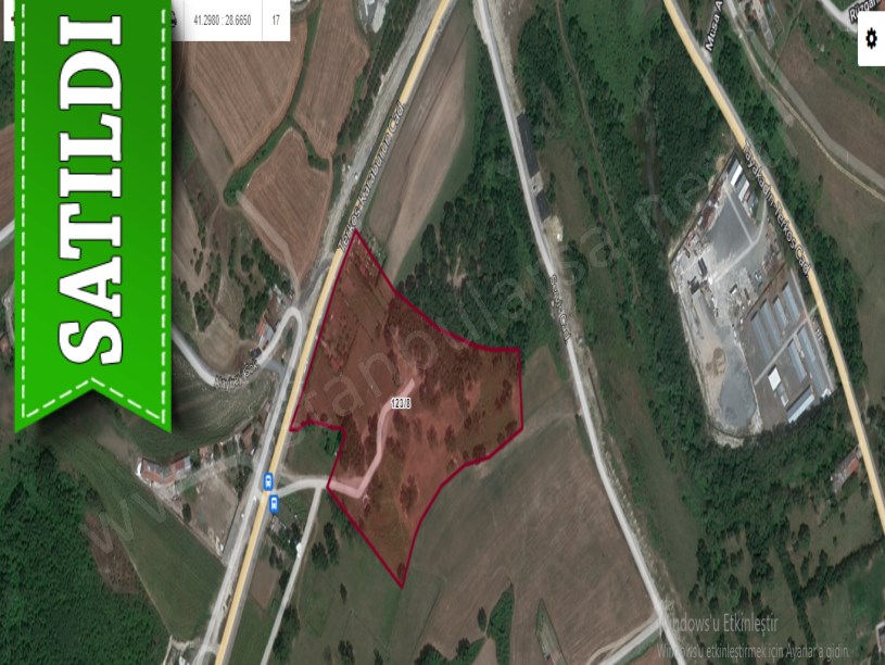 Arnavutköy Baklalı  Satılık Arsa , 500 m2 Cadde Cephe 