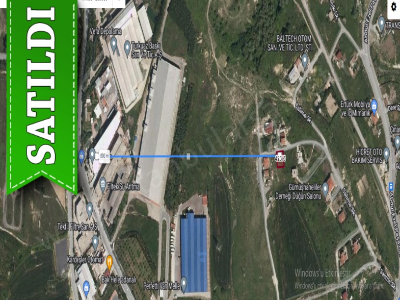 Arnavutköy Hadımköyde Satılık Arsa , 405 m2  Müstakil İmarlı
