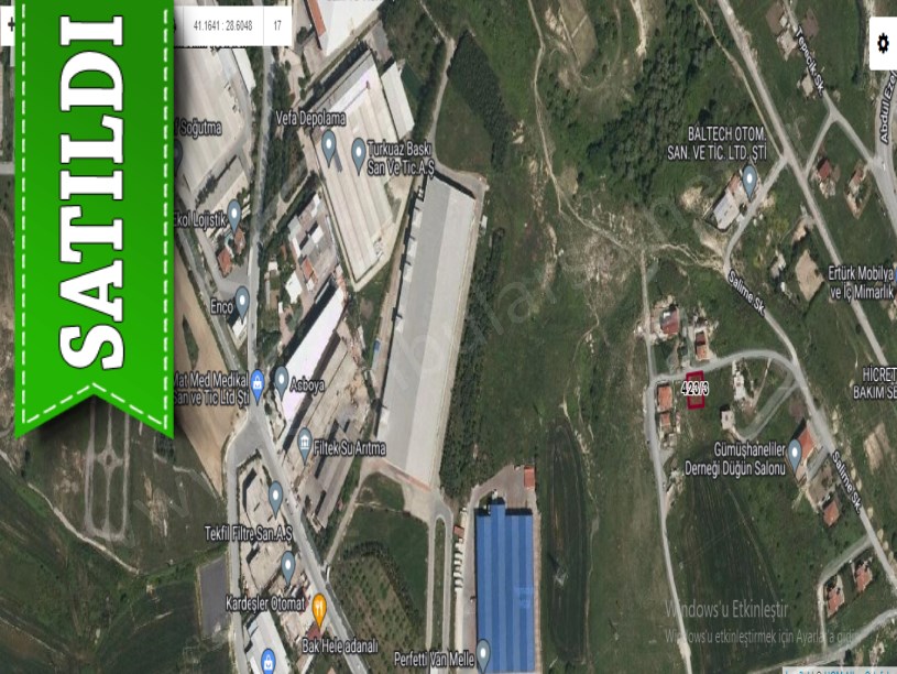 Arnavutköy Hadımköyde Satılık Arsa , 405 m2  Müstakil İmarlı