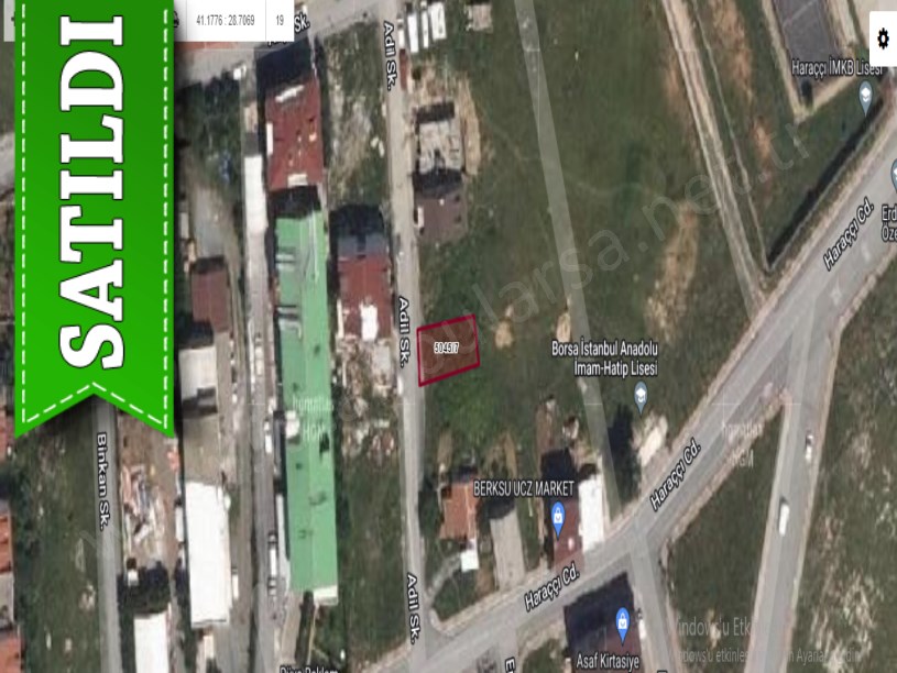 Arnavutköy Haraççıda Satılık Arsa , 144 m2 İmarlı Müstakil 