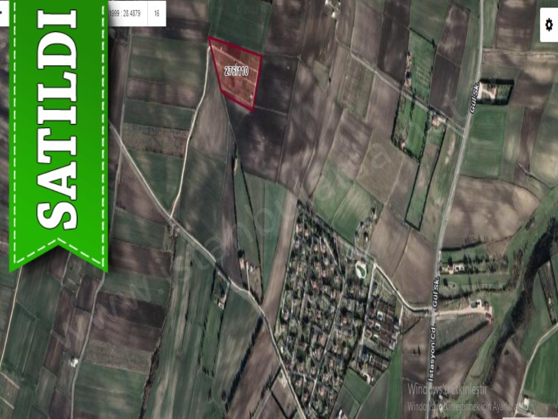 Çatalca Kestanelikte Satılık Arsa , 1,957 m2 Hisseli Yolu Var