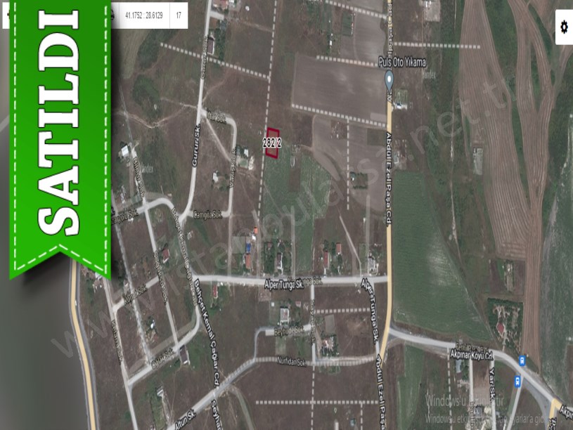 Arnavutköy Hadımköyde Satılık Arsa , 283 m2 Müstakil İmarlı