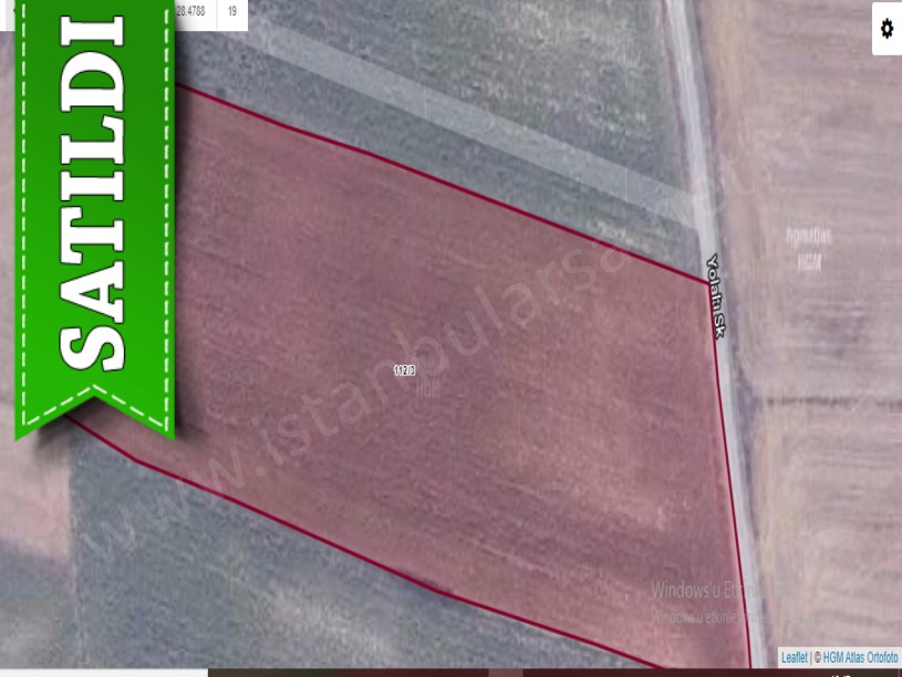 Çatalca Oklalıda Satılık Arsa , 541 M2  Asfalta Cephe 