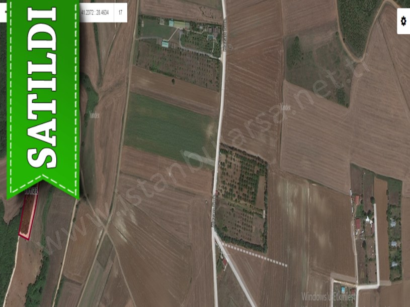 Çatalca Subaşında Satılık Arsa , 930 m2 Hisseli