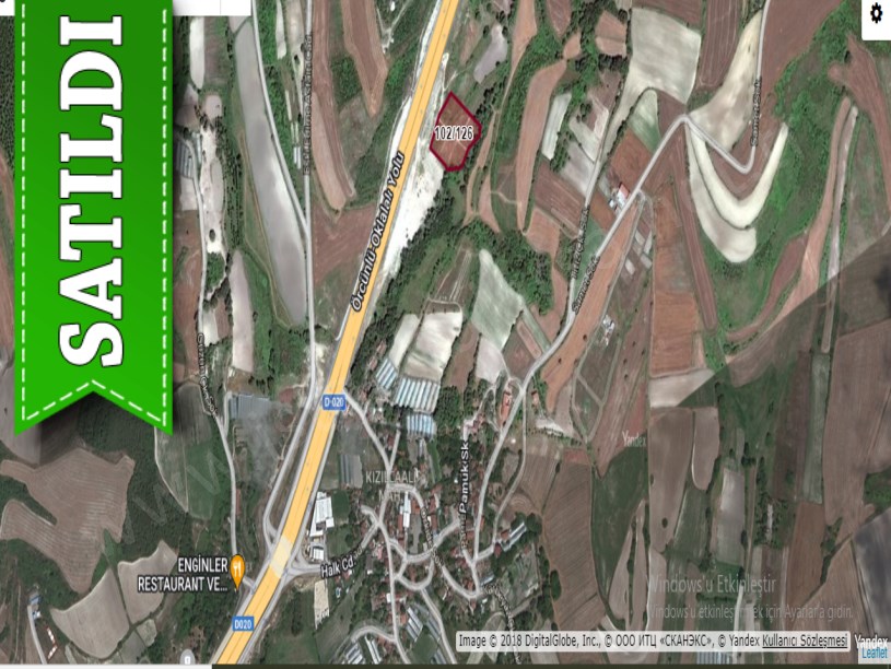 Çatalca Kızılcaalide Satılık Arsa , 450 m2 Otobana Cephe 