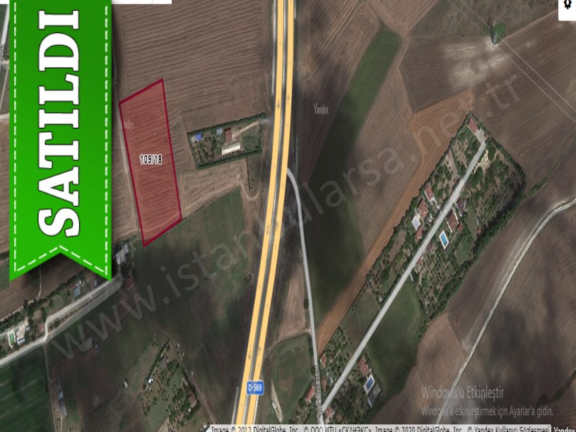 Çatalca Kaleiçinde Satılık Arsa , 647 m2 Yolu Var