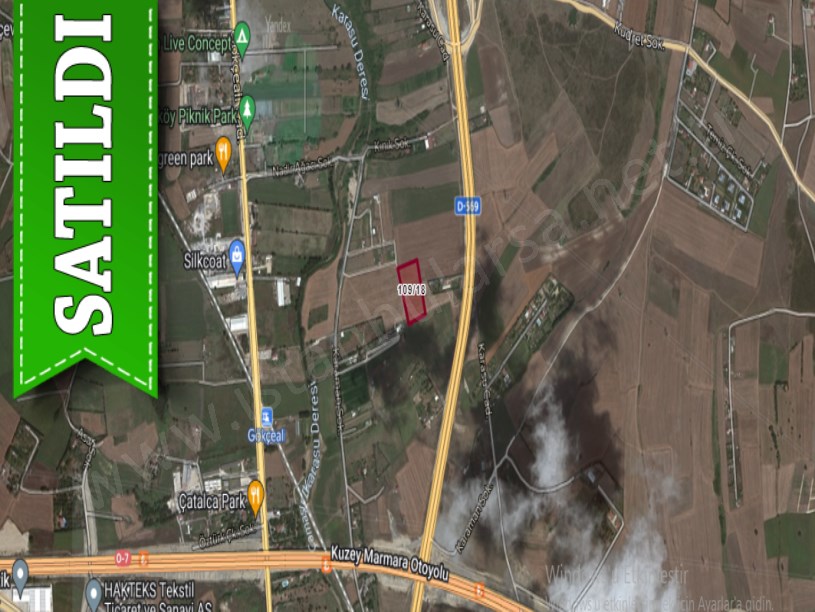 Çatalca Kaleiçinde Satılık Arsa , 647 m2 Yolu Var