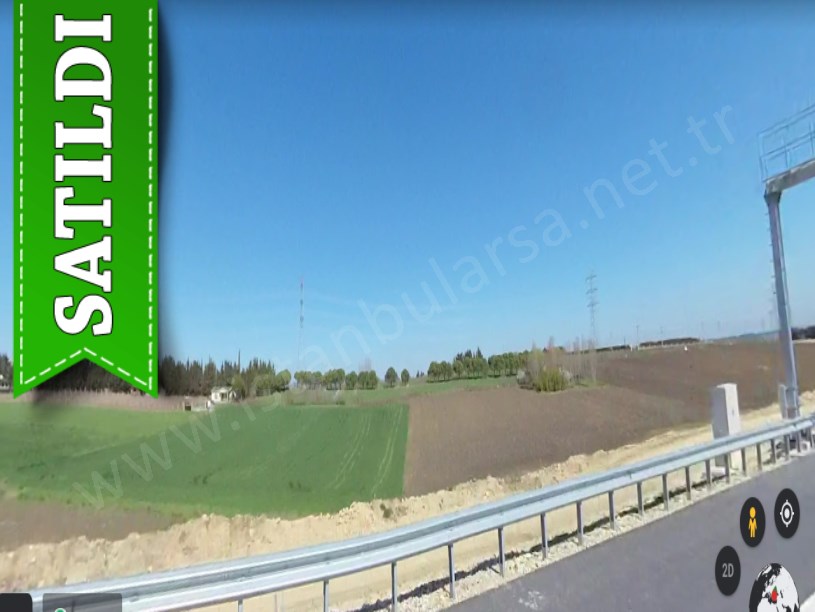 Çatalca Kaleiçinde Satılık Arsa , 280 M2 Kuzey Marmara Otoyoluna Cephe