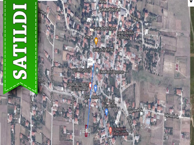 Çatalca Çanakçada Satılık Tarla , 323 m2 Müstakil Merkezde