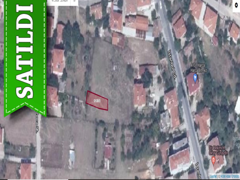 Çatalca Çanakçada Satılık Arsa , 187 m2 Şehir Merkezinde Müstakil