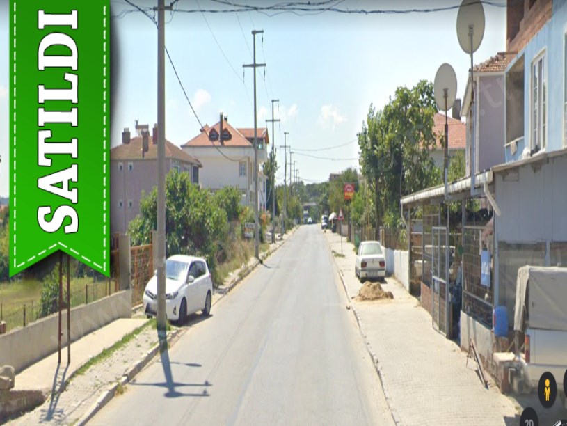 Çatalca Çanakçada Satılık Tarla , 215 M2 Yola Cephe Müstakil 