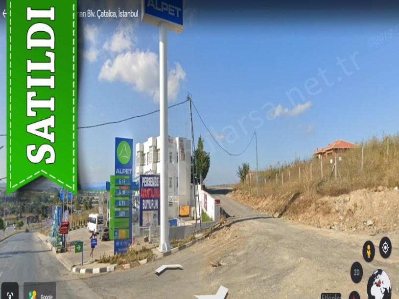 Çatalca Kaleiçi Mah Satılık Arsa , 3000 m2 Müstakil Otoyola Yakın
