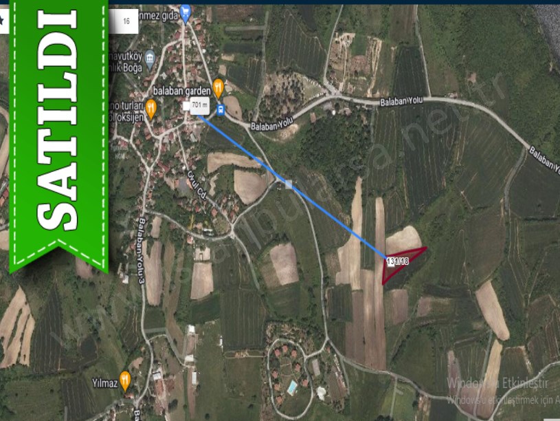 Edirne İpsala Turpçular Köyü Satılık Arsa , 520 M2 Hisseli