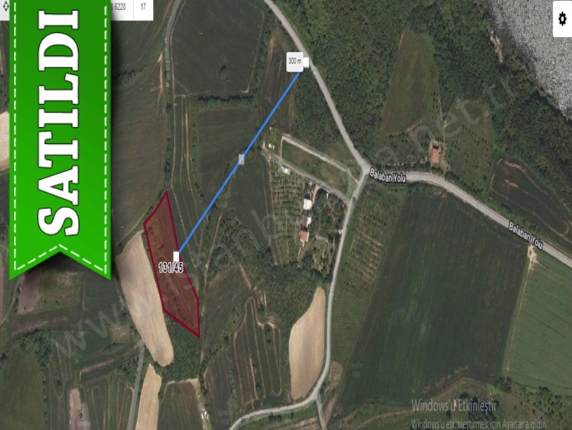Arnavutköy Balabanda Satılık Arsa , 315 M2 Hisseli Evlerin Yakını