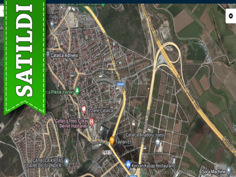 Çatalca Ferhatpaşada Satılık Arsa , 416 M2 Şehir Merkezinde 