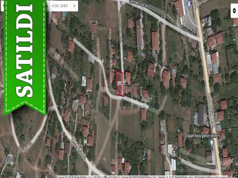Çatalca Çanakçada Satılık Arsa , 489 m2 Müstakil Evlerin Yakını