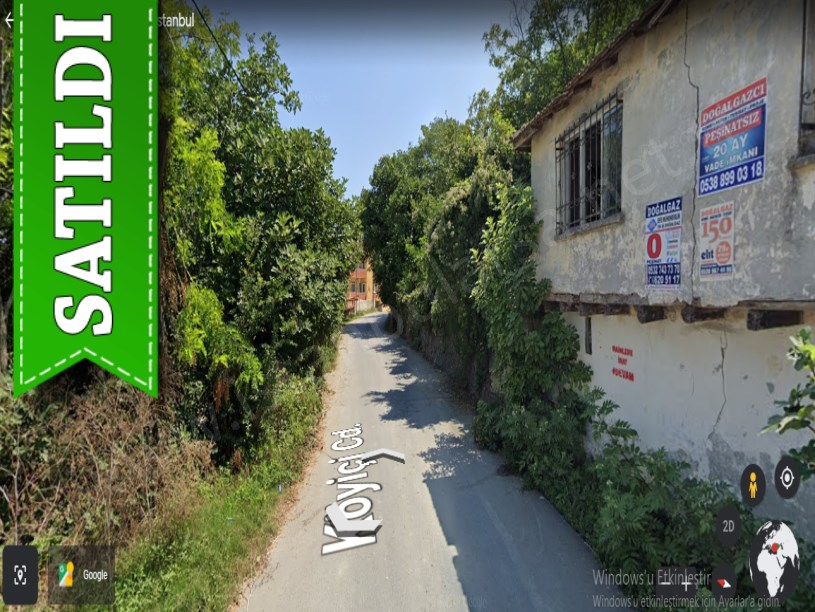 Arnavutköy Tayakadında Satılık Tarla , 1,800 m2 İçerisinde 2 katlı Yapı Mevcut