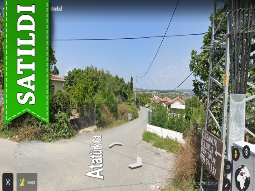 Arnavutköy Tayakadında Satılık Tarla , 1,800 m2 İçerisinde 2 katlı Yapı Mevcut