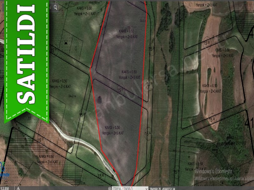 Arnavutköy Yassıörende Satılık  Arsa , 1,808 M2 Hisseli Yolu Var