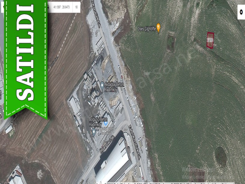 Arnavutköy Sazlıbosnada Satılık Arsa , 243 m2 Müstakil