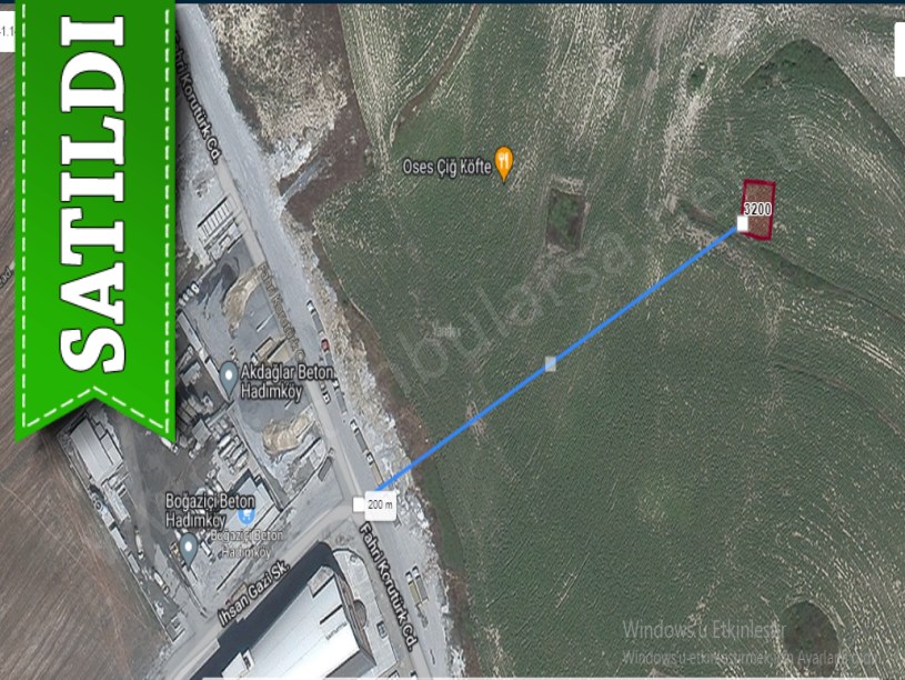 Arnavutköy Sazlıbosnada Satılık Arsa , 243 m2 Müstakil