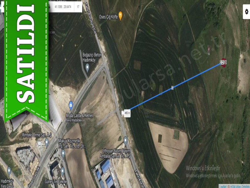 Arnavutköy Sazlıbosnada Satılık Arsa , 245 m2 Müstakil