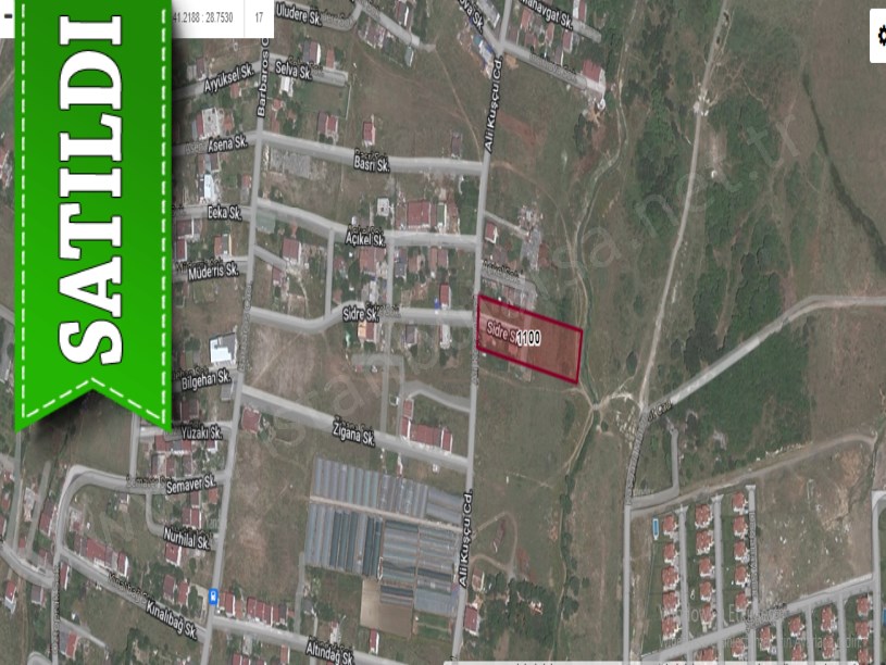 Arnavutköy İmrahorda Satılık Arsa , 205 M2 Cadde Cephe Hisseli