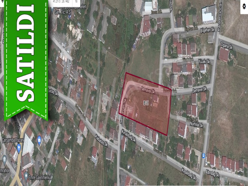 Arnavutköy İmrahorda Satılık Arsa , 250 M2 Çevrili Hisseli