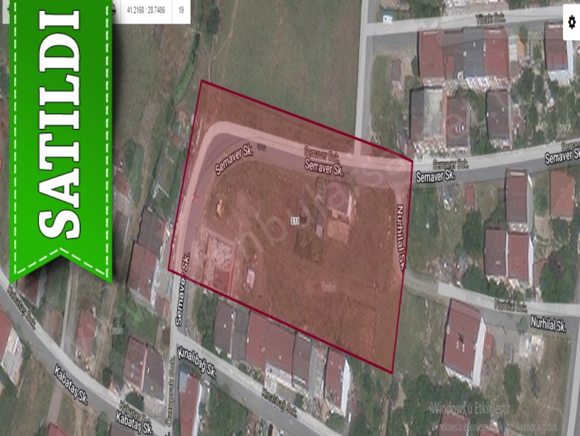 Arnavutköy İmrahorda Satılık Arsa , 250 M2 Çevrili Hisseli
