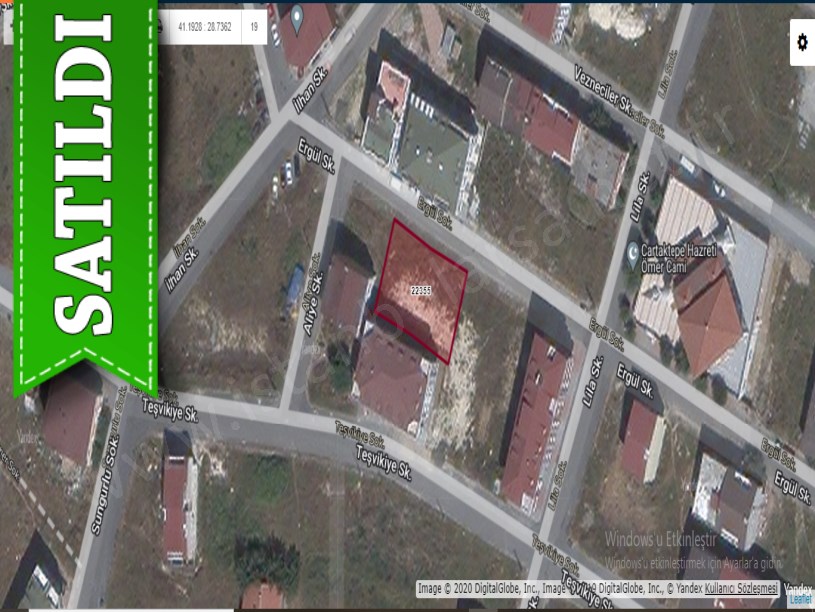 Arnavutköy NeneHatun Mah. Satılık Arsa , 500 M2 Müstakil Konut İmarlı