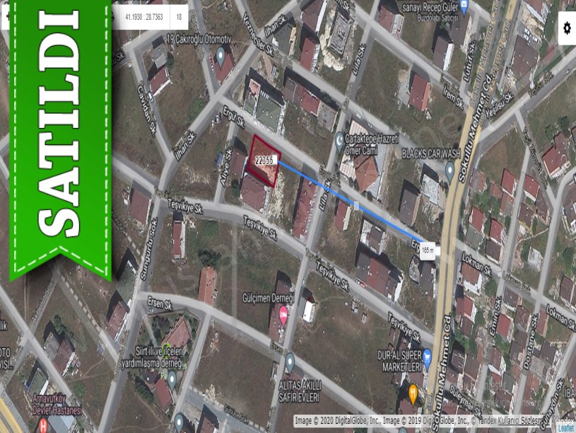 Arnavutköy NeneHatun Mah. Satılık Arsa , 500 M2 Müstakil Konut İmarlı
