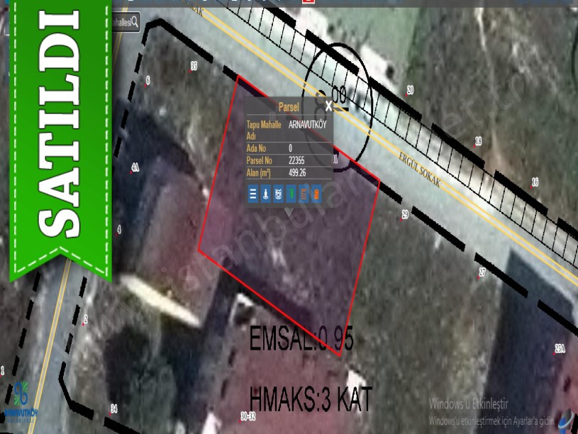 Arnavutköy NeneHatun Mah. Satılık Arsa , 500 M2 Müstakil Konut İmarlı