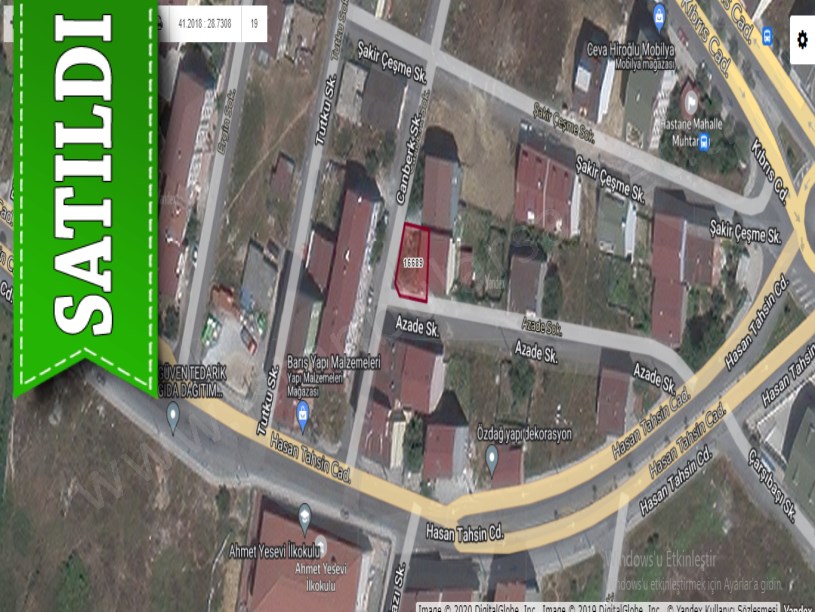 Arnavutköy NeneHatun Mah. Satılık Arsa , 130 M2 Köşe Başı Çevrili