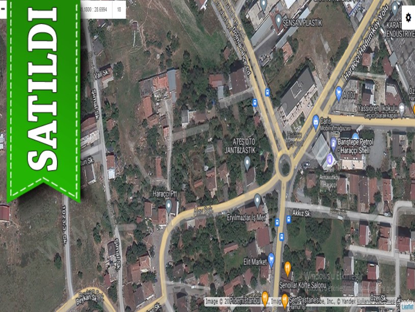 Arnavutköy Haraççıda Satılık Arsa , 714 m2 Tek Tapu İmarlı