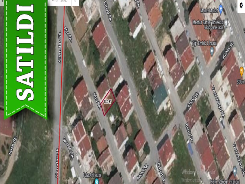 Arnavutköy NeneHatun Mah. Satılık Arsa , 110 m2 İmarlı Caddeye Yakın 