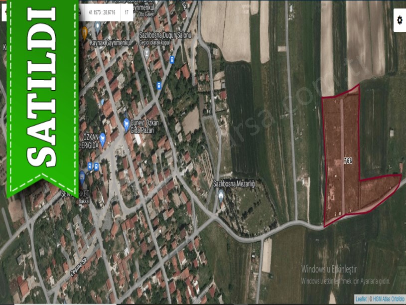 Arnavutköy Sazlıbosna Satılık Arsa , 600 M2 Merkezde 