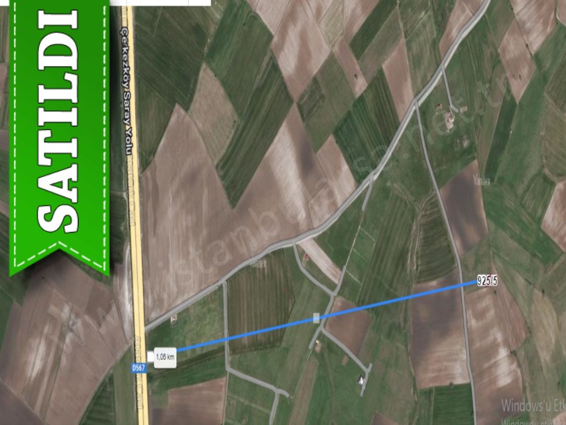 Tekirdağ Saray Büyükyoncalıda Satılık Arsa , 300 m2 Müstakil